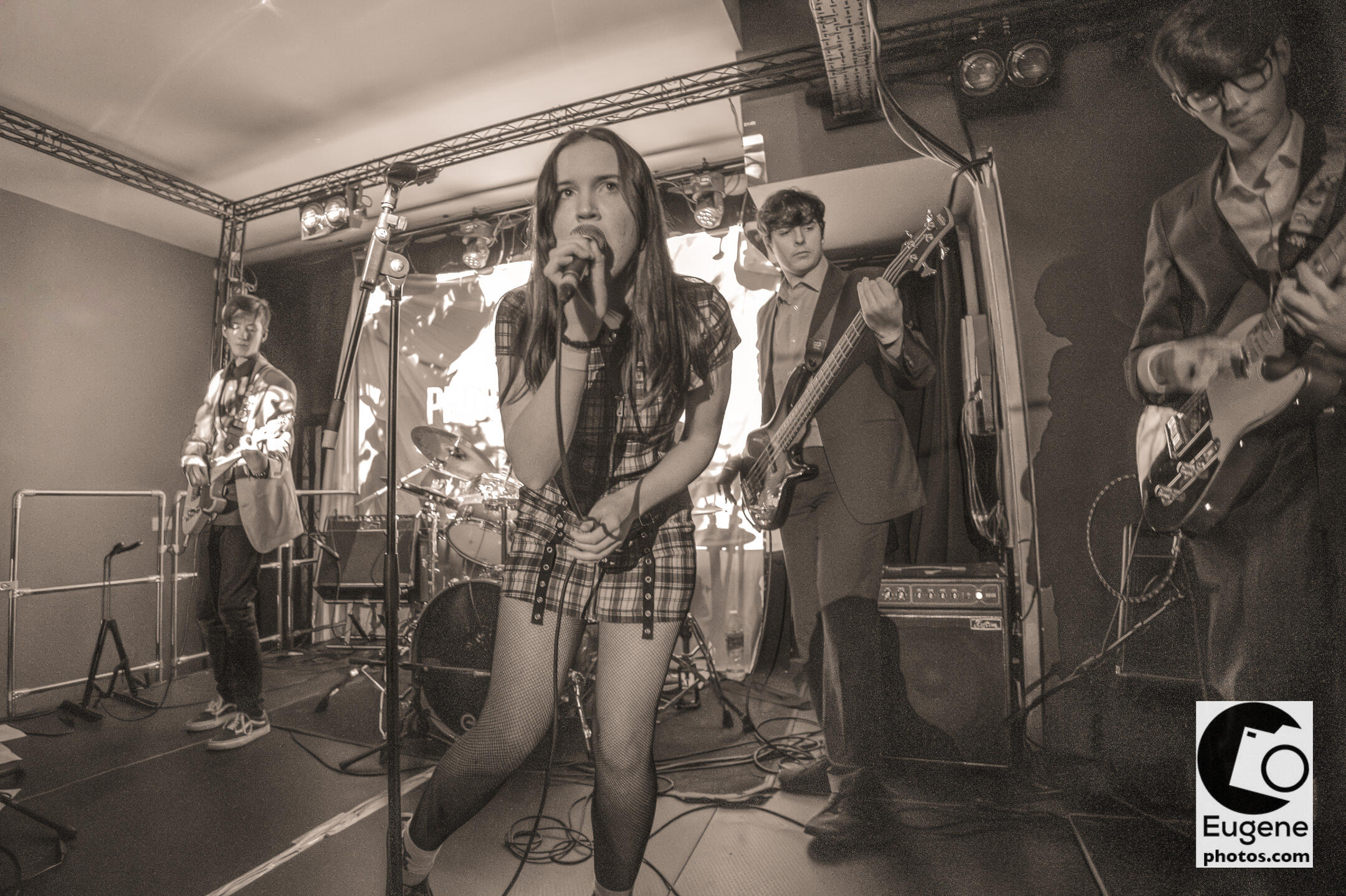 Project Overload on stage at the Tin Music and Arts, Coventry