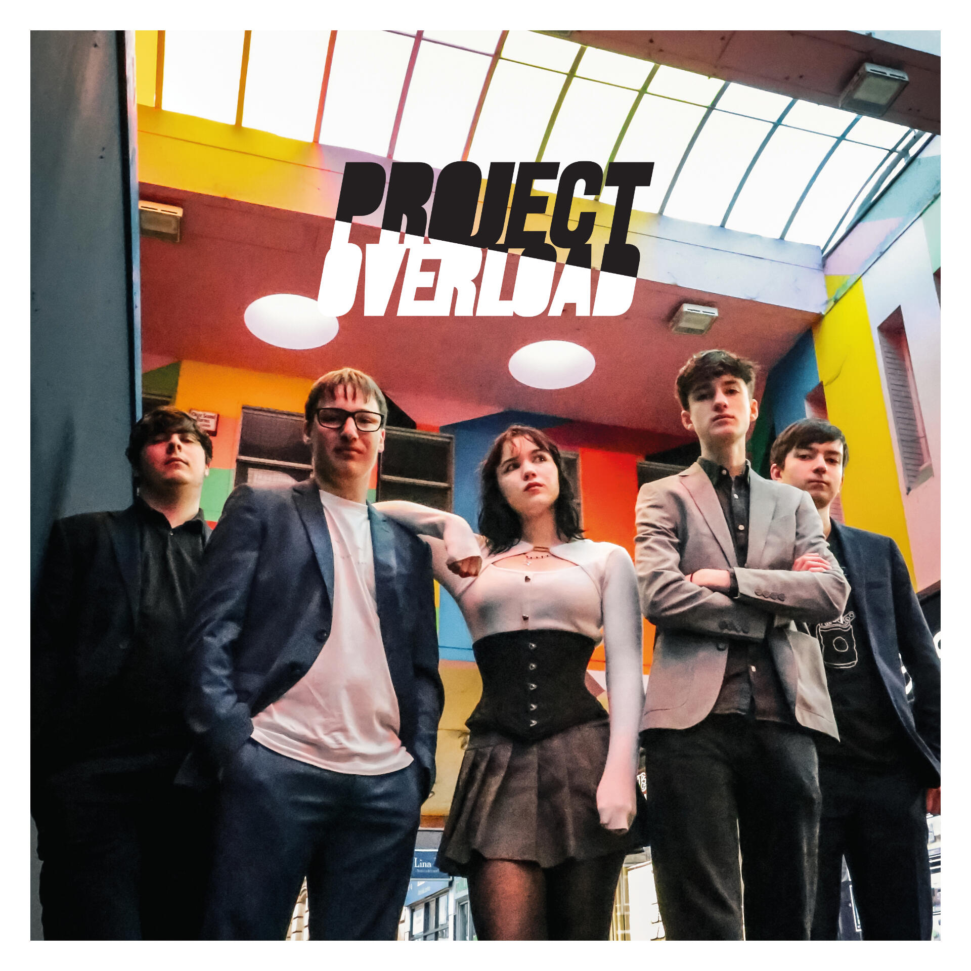 Front cover artwork for "Project Overload", the second album by Project Overload. Front cover artwork for "Project Overload", the second album by Project Overload.